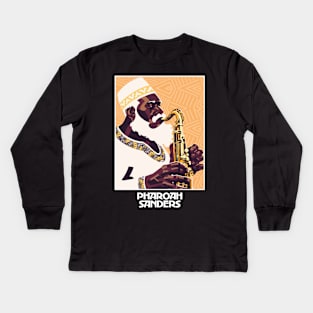 PHAROAH SANDERS Kids Long Sleeve T-Shirt